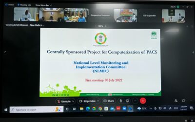 First Meeting of “National Level Monitoring & Implementation Committee” (NLMIC) for Computerization of PACS: 8-07-2022